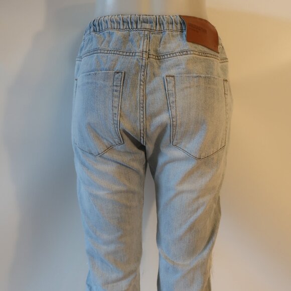 One Teaspoon Light Blue Distressed Jeans - Picture 9 of 11